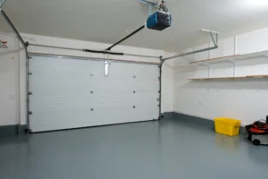 Walnut Creek epoxy flooring installed in residential garage